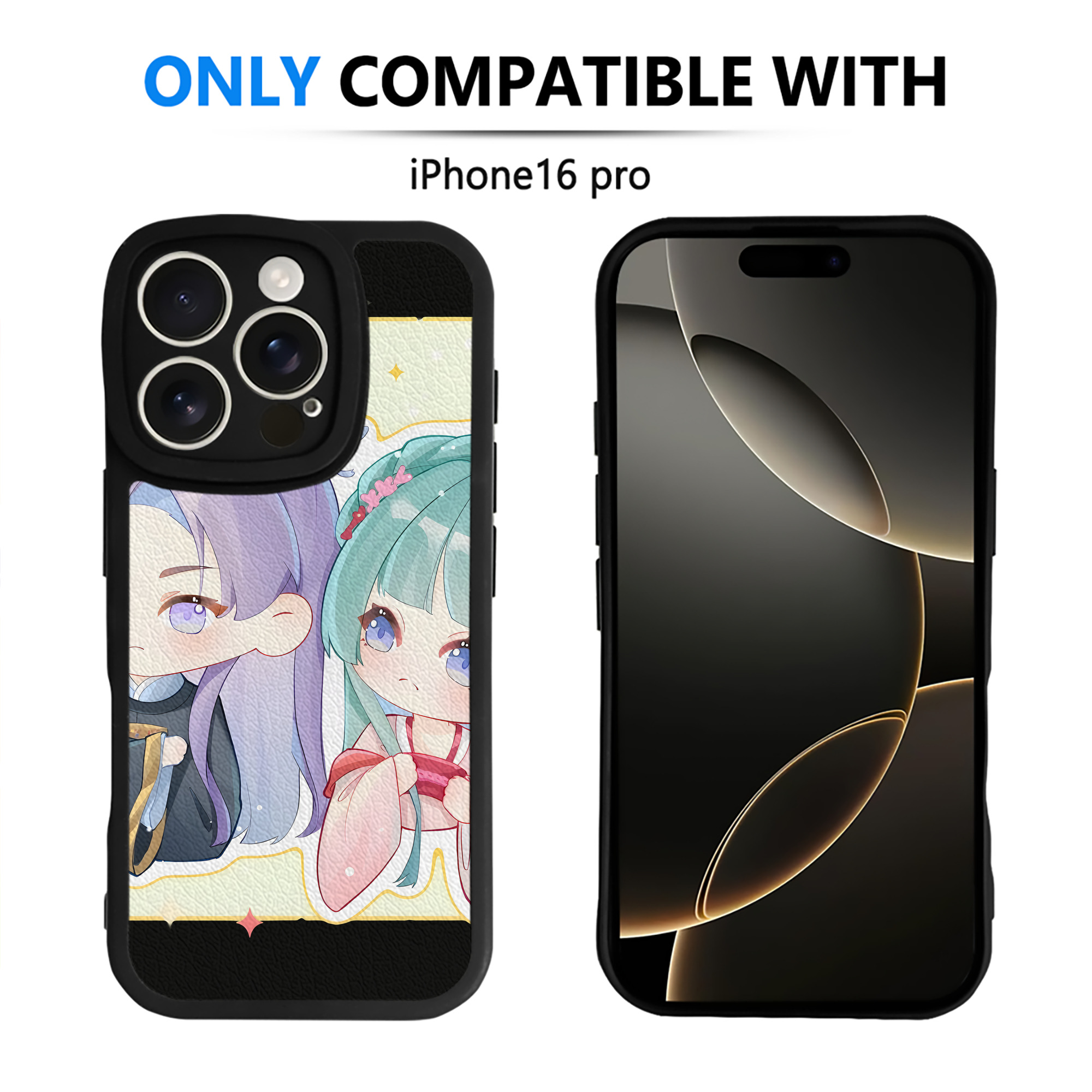（画像用） 薬屋のひとりごと The Apothecary Diaries 【iPhone 16シリーズ対応】シリコンスマホケース（レザー調） 材質：シリコン